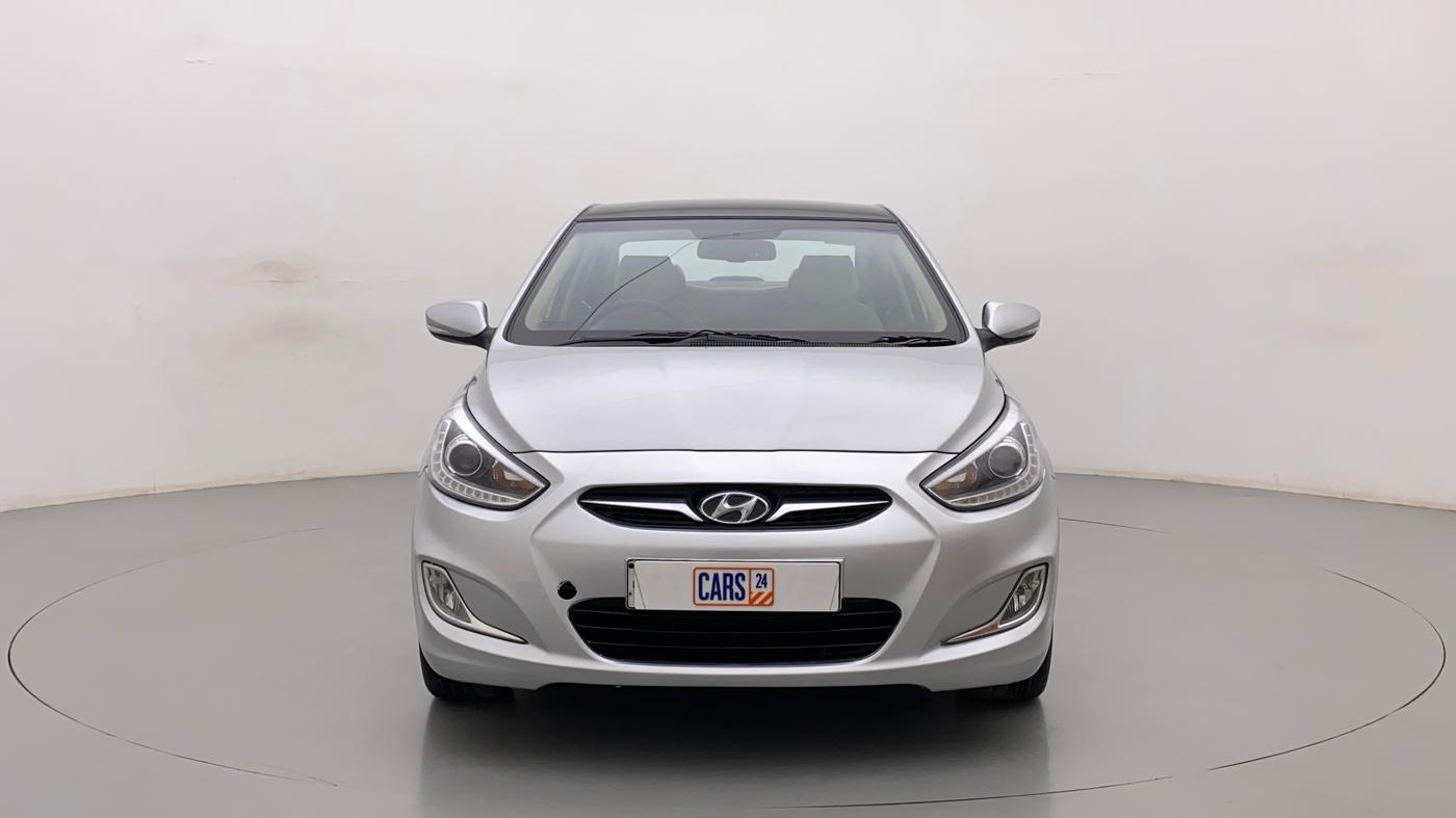 2014 Hyundai Verna FLUIDIC 1.6 VTVT SX AT, Petrol, Automatic, 1,07,887 km, Front