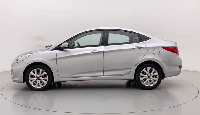 2014 Hyundai Verna FLUIDIC 1.6 VTVT SX AT, Petrol, Automatic, 1,07,887 km, Left Side