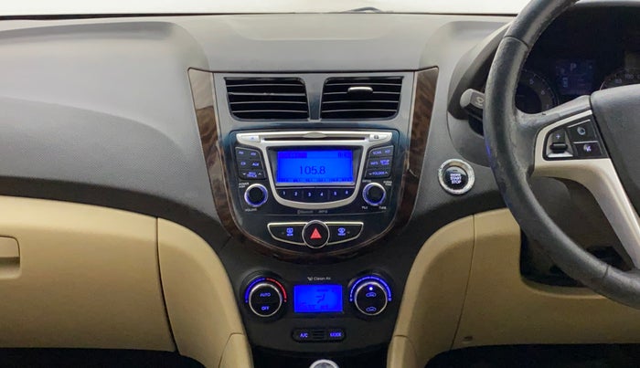 2014 Hyundai Verna FLUIDIC 1.6 VTVT SX AT, Petrol, Automatic, 1,07,887 km, Air Conditioner