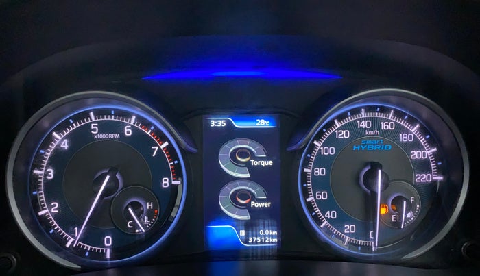 2021 Maruti XL6 ZETA MT, Petrol, Manual, 37,511 km, Odometer Image