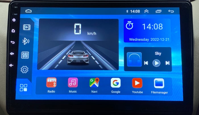 2017 Maruti Dzire ZXI Plus AMT, Petrol, Automatic, 90,768 km, Touchscreen Infotainment System