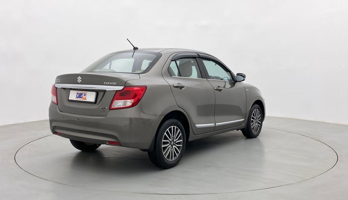 2017 Maruti Dzire ZXI Plus AMT, Petrol, Automatic, 90,768 km, Right Back Diagonal