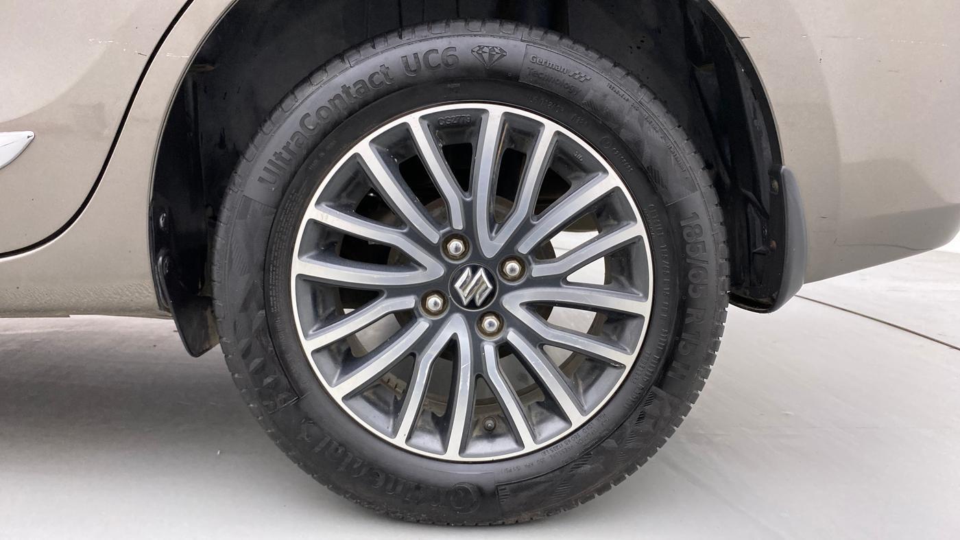 2017 Maruti Dzire ZXI Plus AMT, Petrol, Automatic, 90,768 km, Left Rear Wheel