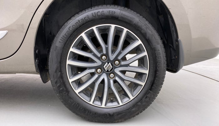 2017 Maruti Dzire ZXI Plus AMT, Petrol, Automatic, 90,768 km, Left Rear Wheel