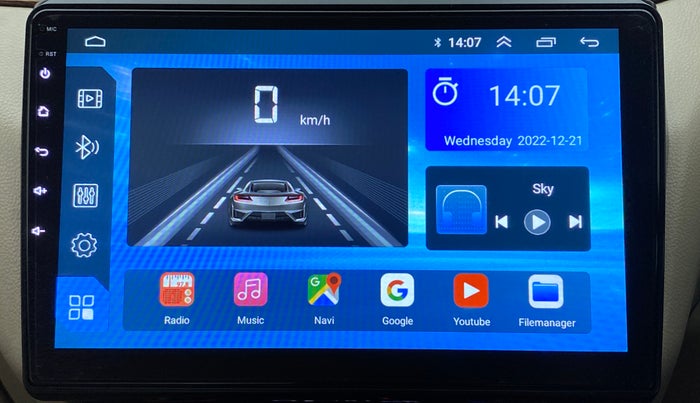 2017 Maruti Dzire ZXI Plus AMT, Petrol, Automatic, 90,768 km, Infotainment System