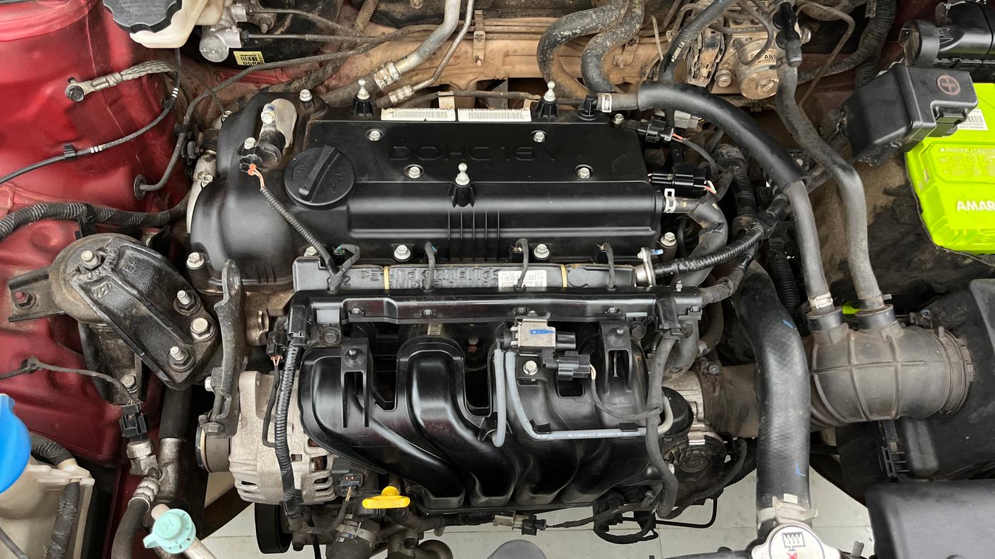 2017 Hyundai Creta E PLUS 1.6 PETROL, Petrol, Manual, 97,204 km, Engine View