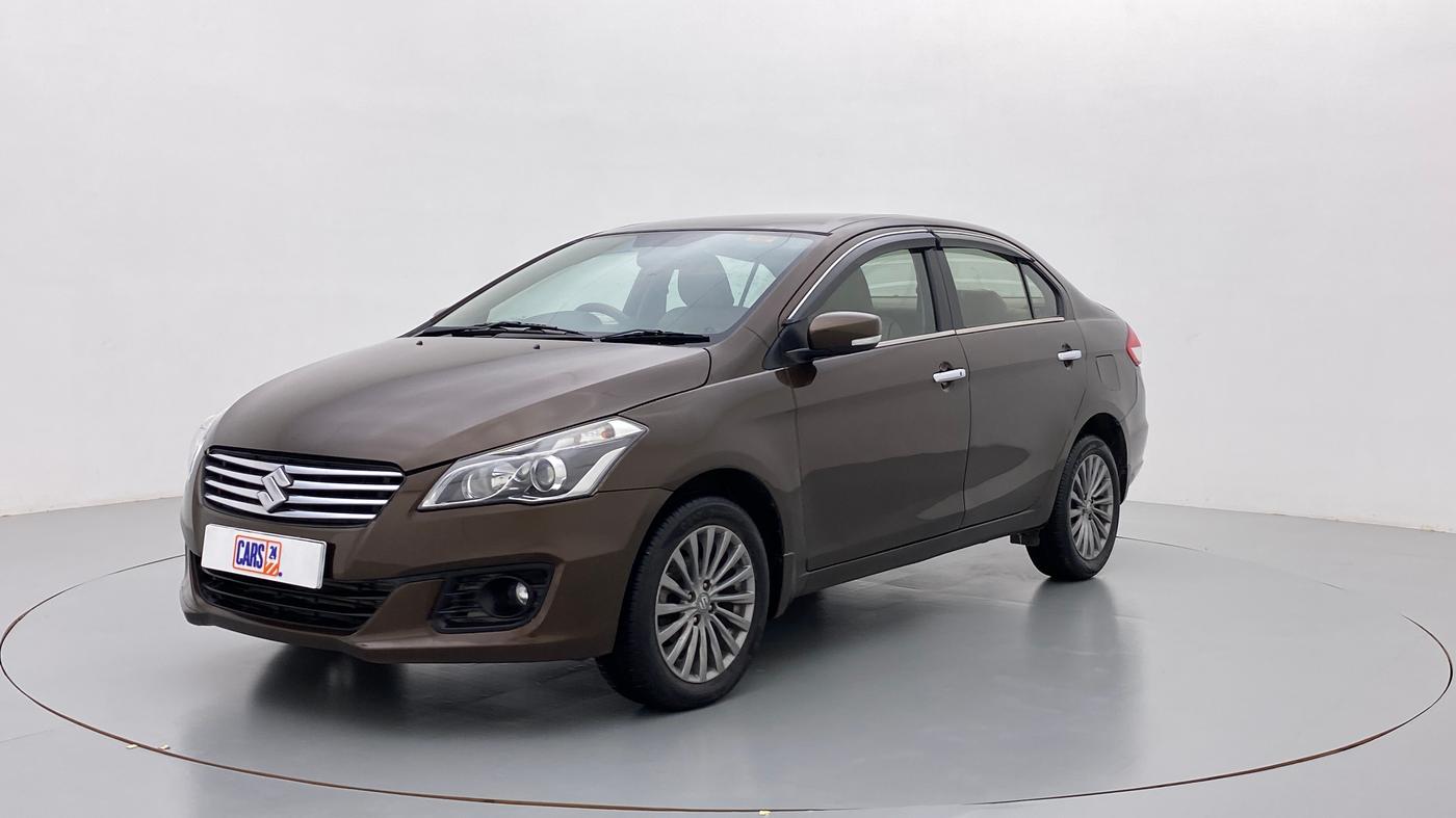 2015 Maruti Ciaz ZDI+ SHVS, Diesel, Manual, 57,600 km, Left Front Diagonal