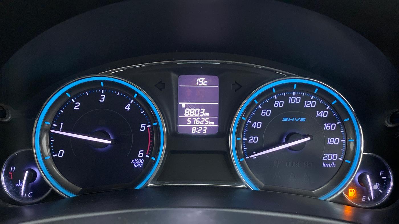 2015 Maruti Ciaz ZDI+ SHVS, Diesel, Manual, 57,600 km, Odometer Image