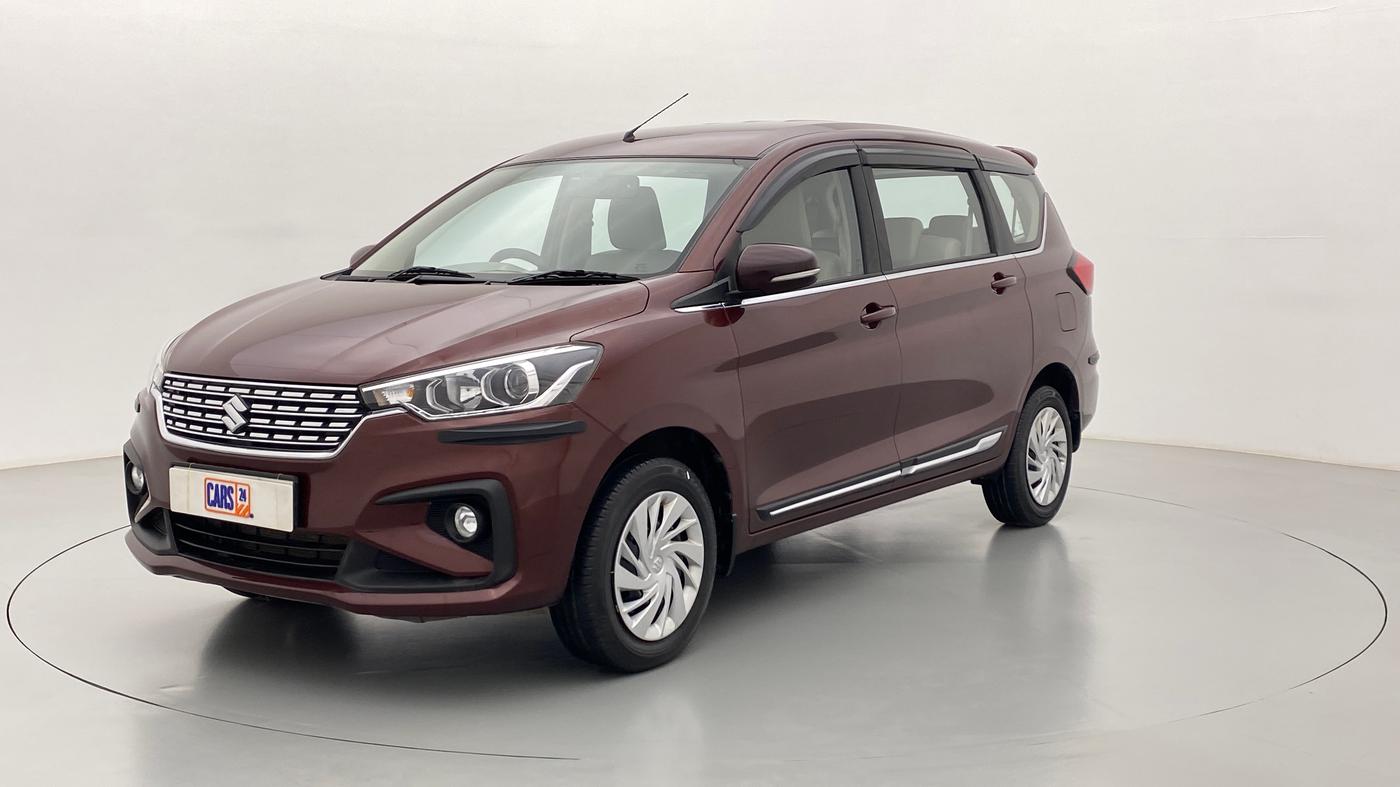 2020 Maruti Ertiga VXI SHVS, Petrol, Manual, 19,946 km, Left Front Diagonal