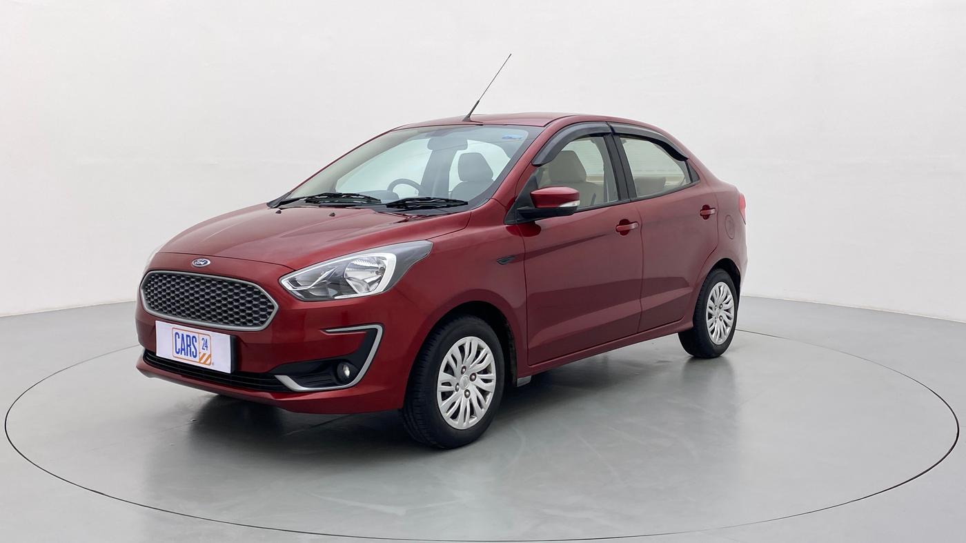 2019 Ford Figo Aspire 1.2 Trend+ Petrol, CNG, Manual, 8,611 km, Left Front Diagonal