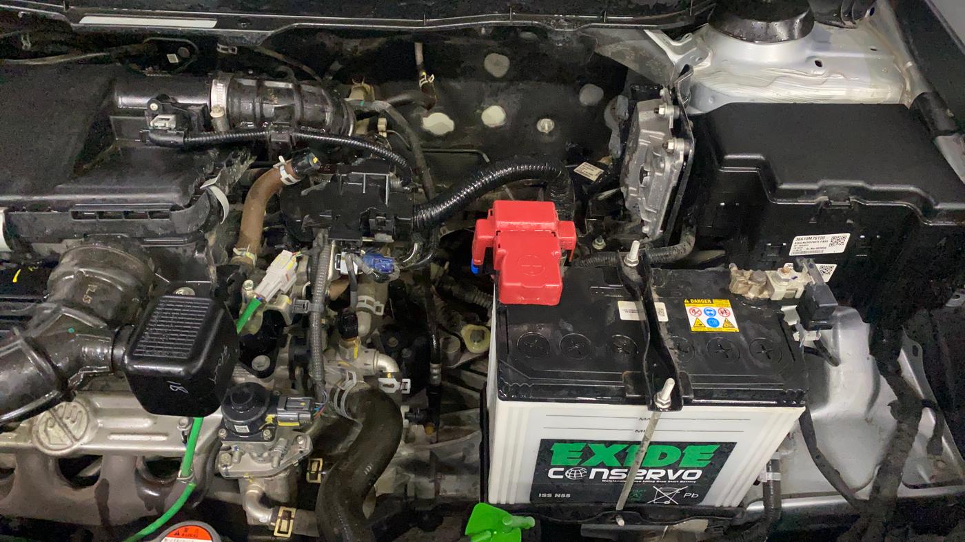 2022 Maruti Grand Vitara ALPHA SMART HYBRID, Petrol, Manual, 38,356 km, Engine View - Left