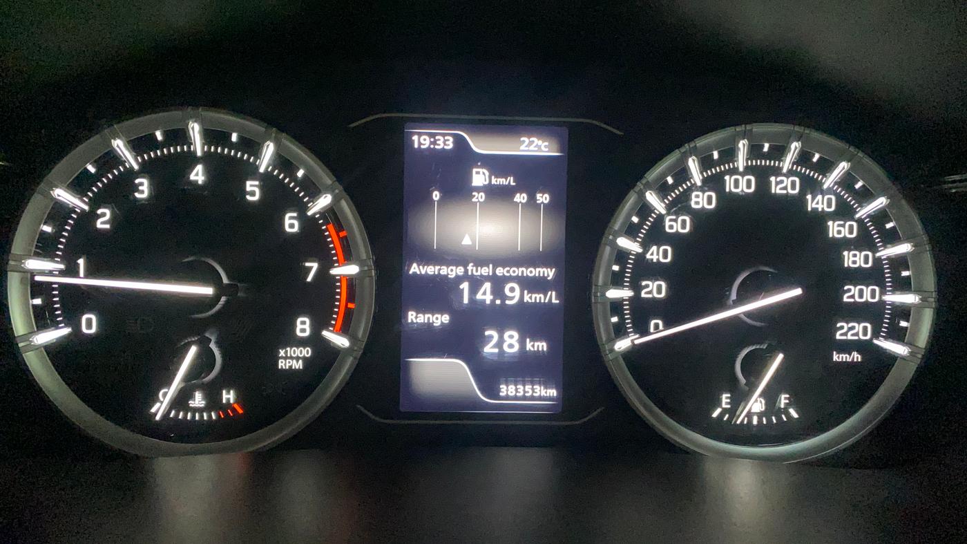 2022 Maruti Grand Vitara ALPHA SMART HYBRID, Petrol, Manual, 38,356 km, Odometer Image