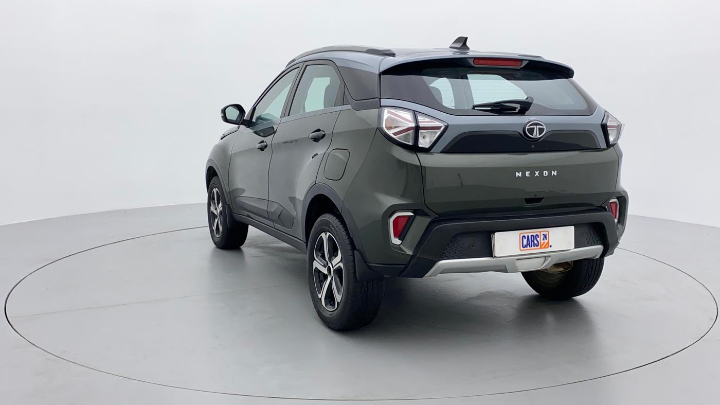 2021 Tata NEXON XZ PLUS (O) PETROL, Petrol, Manual, 16,468 km, Left Back Diagonal
