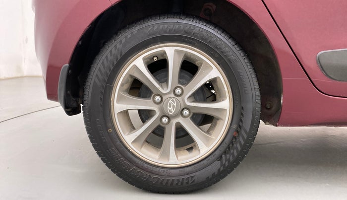 2013 Hyundai Grand i10 ASTA 1.2 KAPPA VTVT, Petrol, Manual, 92,568 km, Right Rear Wheel