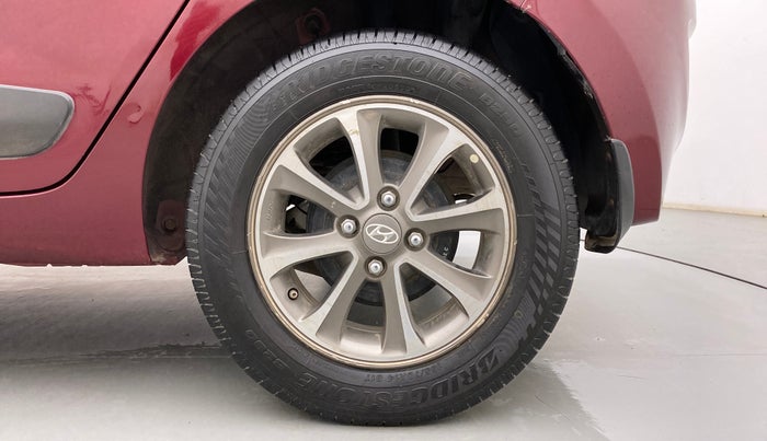 2013 Hyundai Grand i10 ASTA 1.2 KAPPA VTVT, Petrol, Manual, 92,568 km, Left Rear Wheel