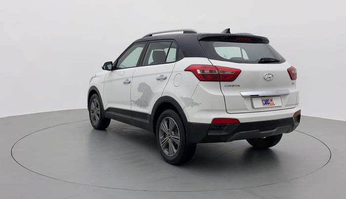 2017 Hyundai Creta SX PLUS 1.6 DUAL TONE VTVT, Petrol, Manual, 91,759 km, Left Back Diagonal