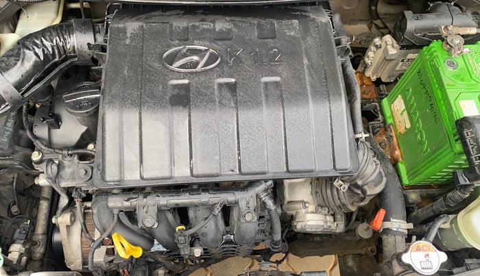 2014 Hyundai Grand i10 ASTA AT 1.2 KAPPA VTVT, Petrol, Automatic, 1,12,492 km, Engine View