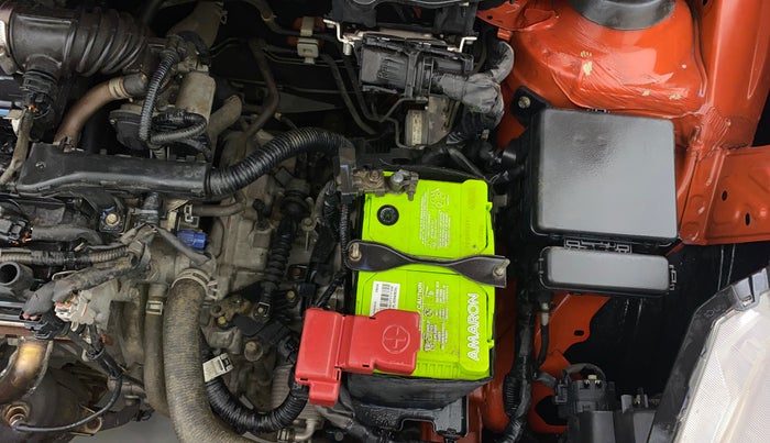 2017 Maruti Baleno ZETA CVT PETROL 1.2, Petrol, Automatic, 39,401 km, Engine View - Left