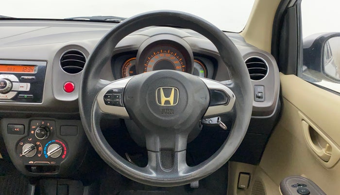 2012 Honda Brio S(O) MT, Petrol, Manual, 65,755 km, Steering Wheel Close Up