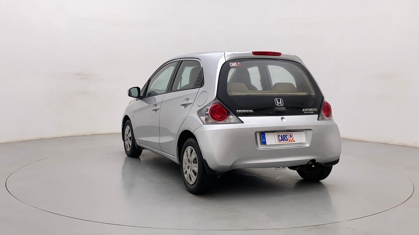 2012 Honda Brio S(O) MT, Petrol, Manual, 65,755 km, Left Back Diagonal