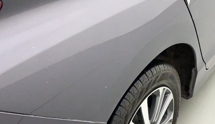 2017 Honda City 1.5L I-VTE V CVT, Petrol, Automatic, 72,663 km, Right quarter panel - Slightly dented