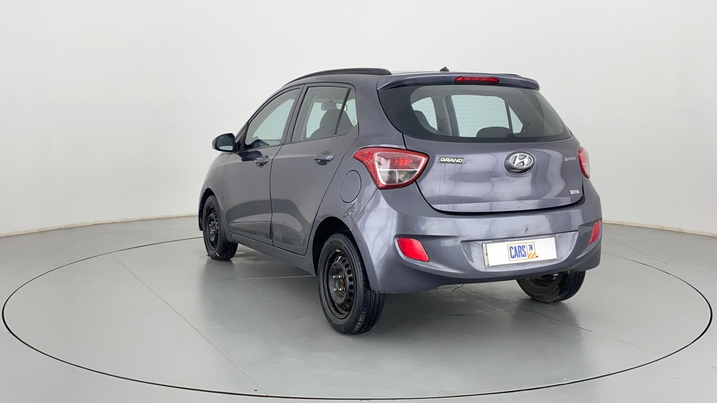 2015 Hyundai Grand i10 SPORTZ 1.2 KAPPA VTVT, Petrol, Manual, 94,527 km, Left Back Diagonal