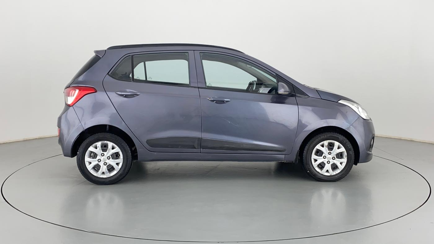 2015 Hyundai Grand i10 SPORTZ 1.2 KAPPA VTVT, Petrol, Manual, 94,527 km, Right Side View