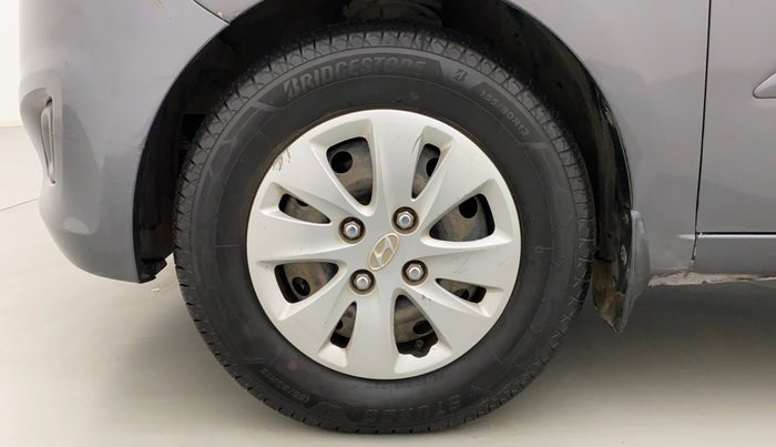 2012 Hyundai i10 SPORTZ 1.2, Petrol, Manual, 1,24,792 km, Left Front Wheel