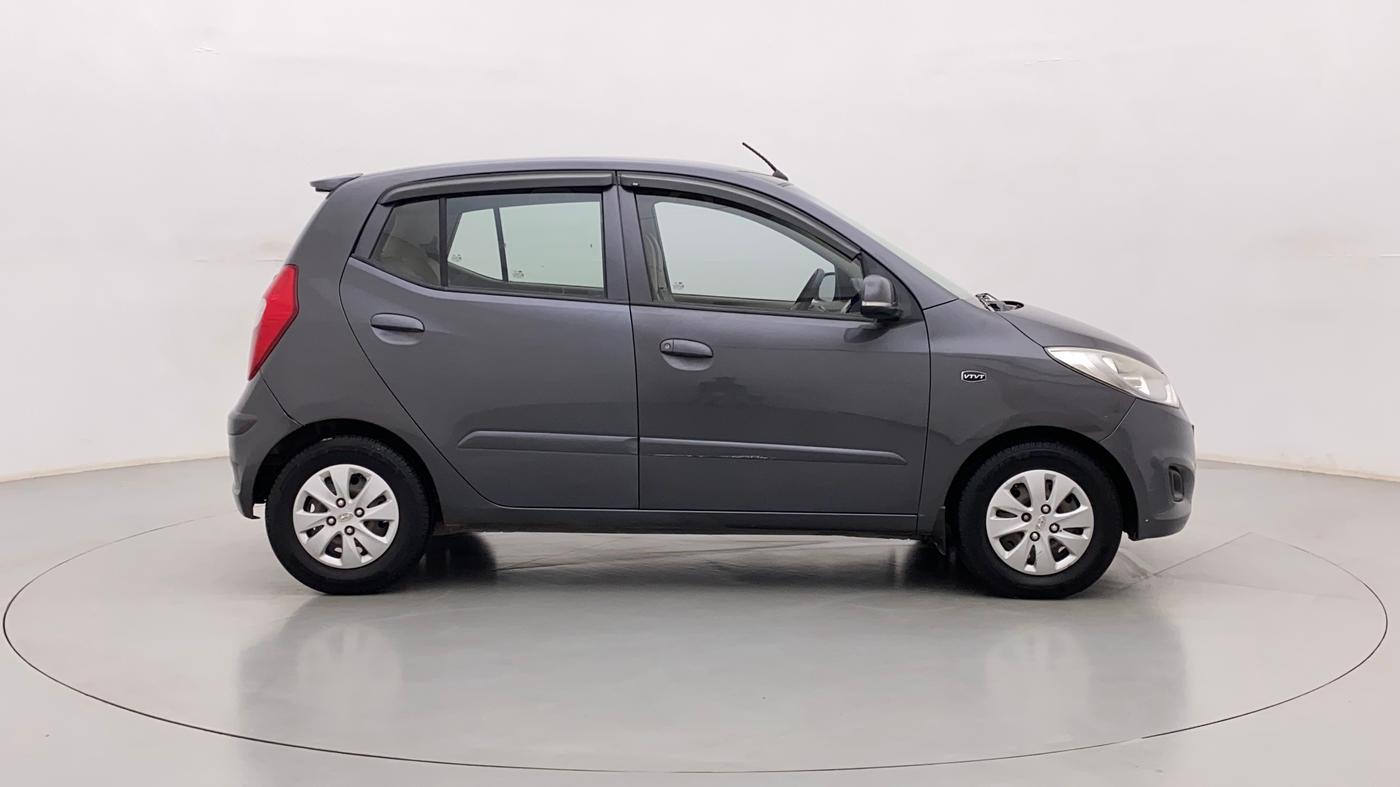 2012 Hyundai i10 SPORTZ 1.2, Petrol, Manual, 1,24,792 km, Right Side View