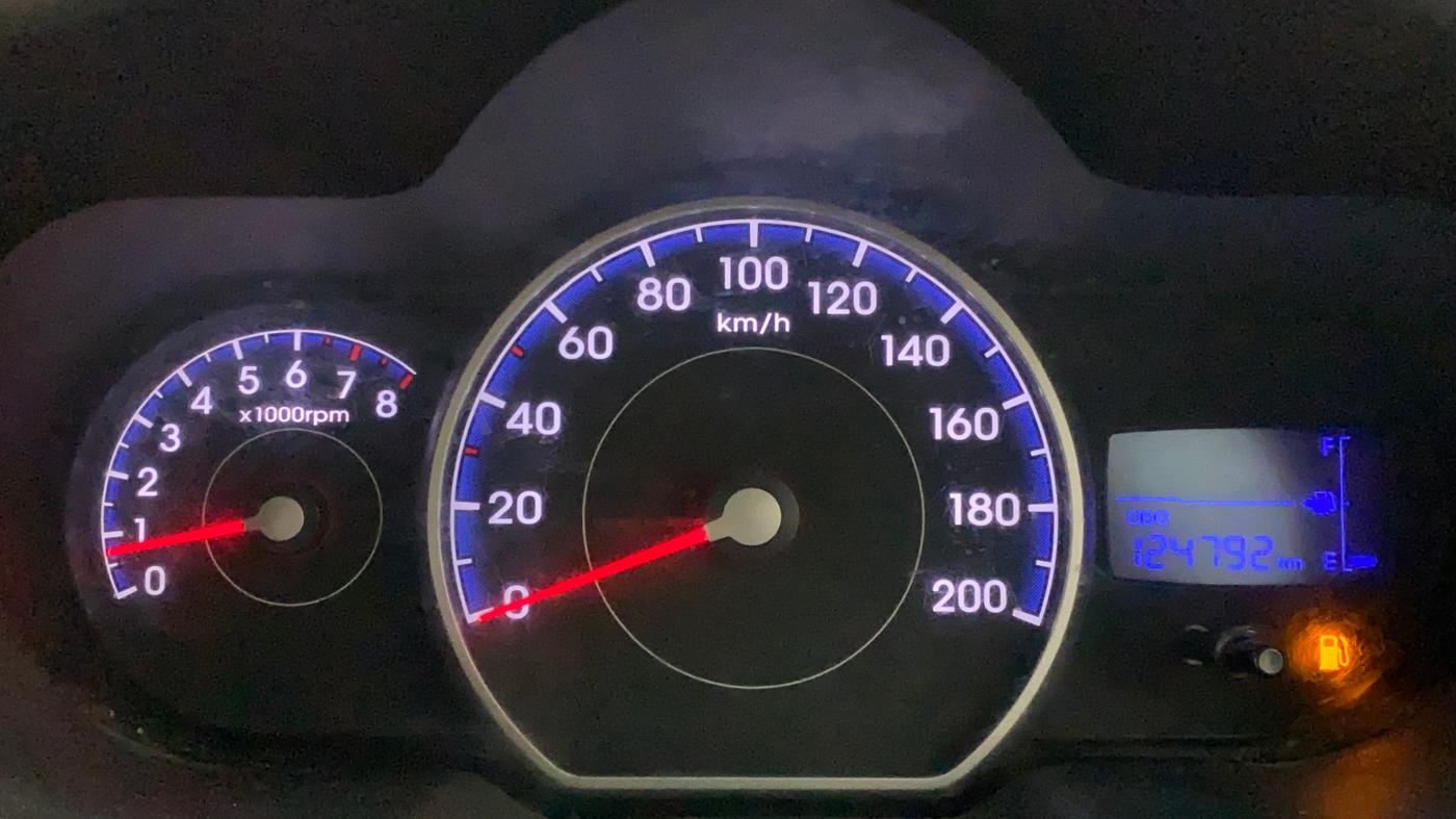 2012 Hyundai i10 SPORTZ 1.2, Petrol, Manual, 1,24,792 km, Odometer Image