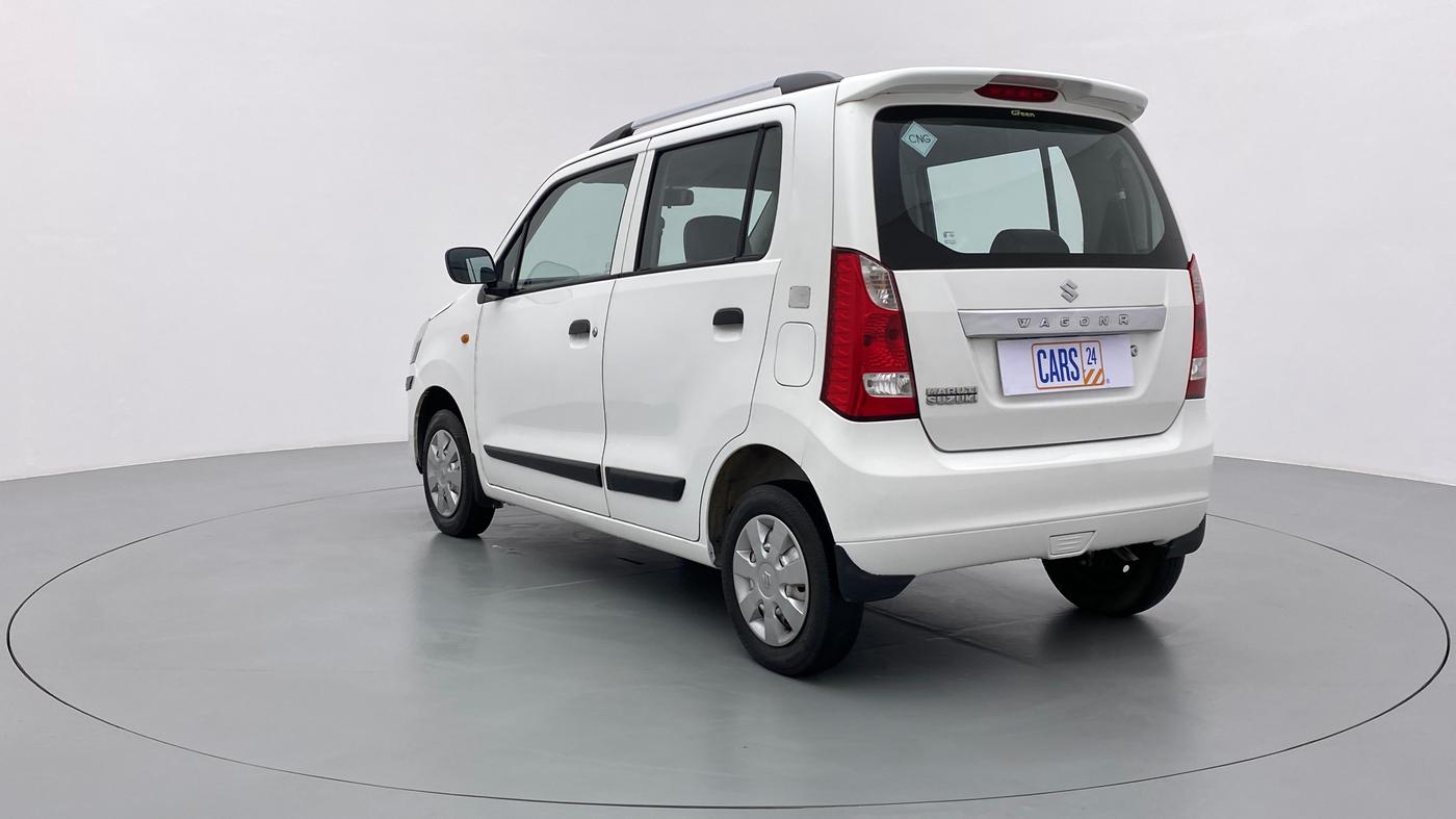2017 Maruti Wagon R 1.0 LXI CNG, CNG, Manual, 78,954 km, Left Back Diagonal