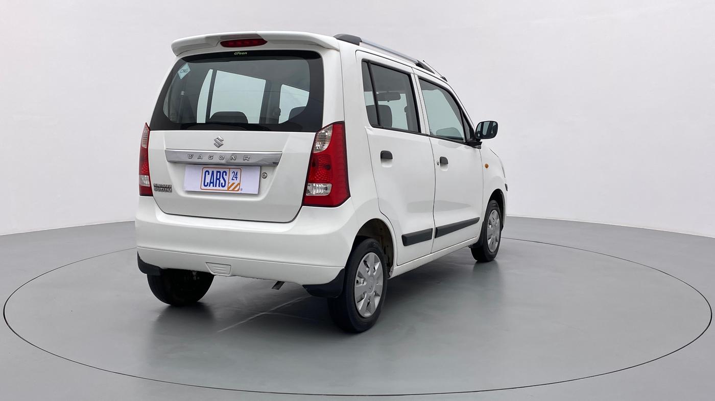 2017 Maruti Wagon R 1.0 LXI CNG, CNG, Manual, 78,954 km, Right Back Diagonal