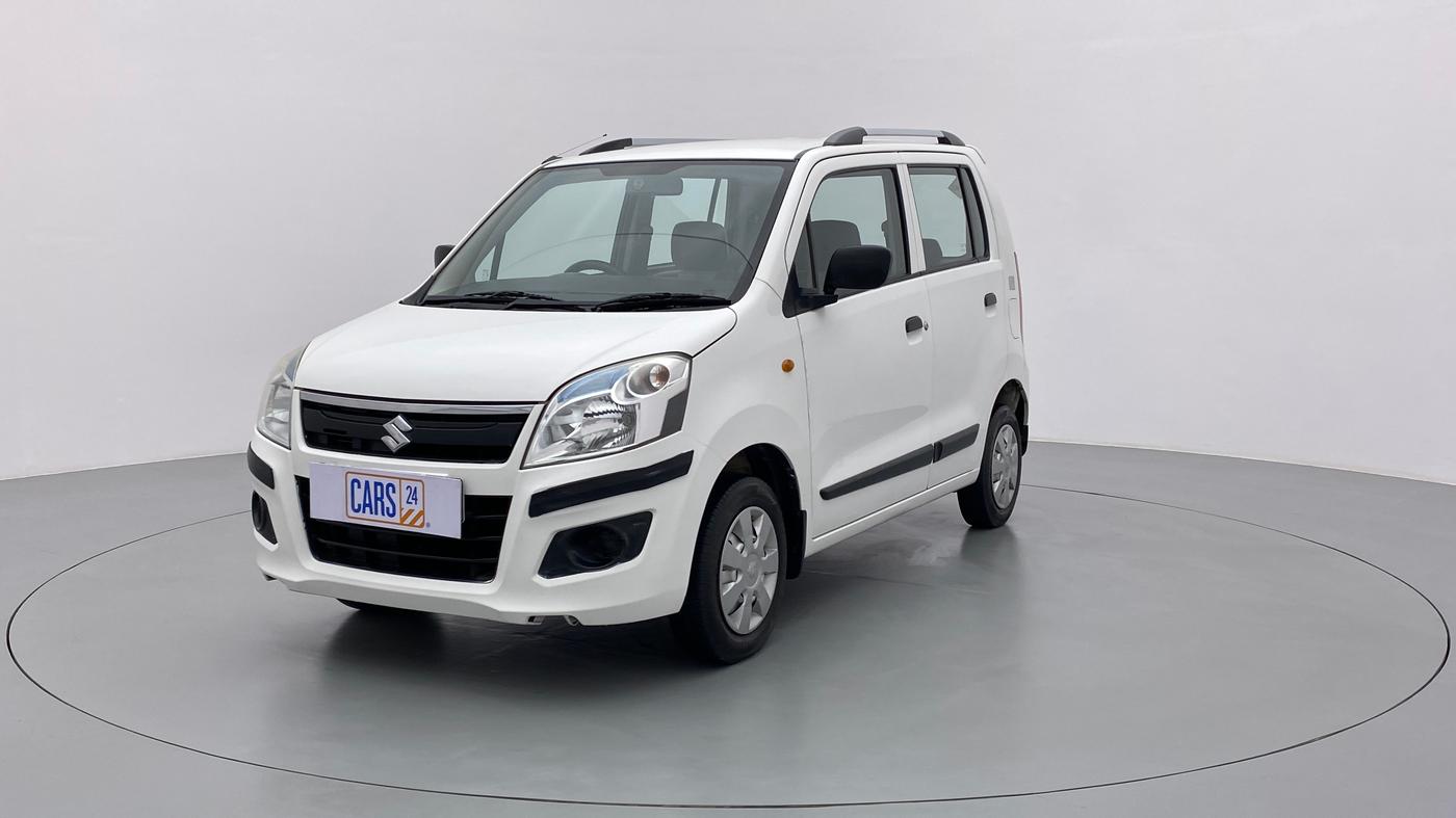 2017 Maruti Wagon R 1.0 LXI CNG, CNG, Manual, 78,954 km, Left Front Diagonal