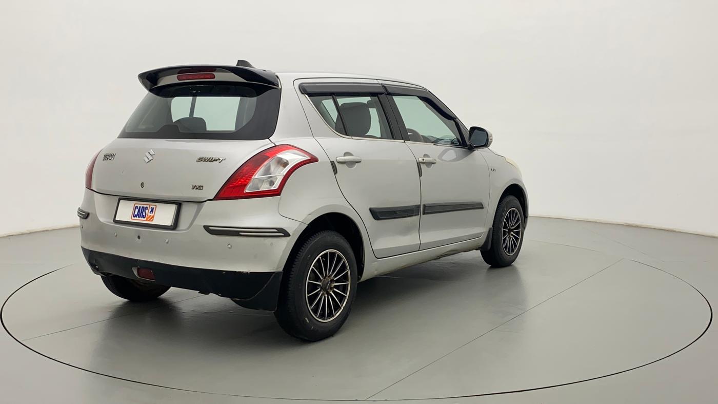 2012 Maruti Swift VXI, CNG, Manual, 53,950 km, Right Back Diagonal