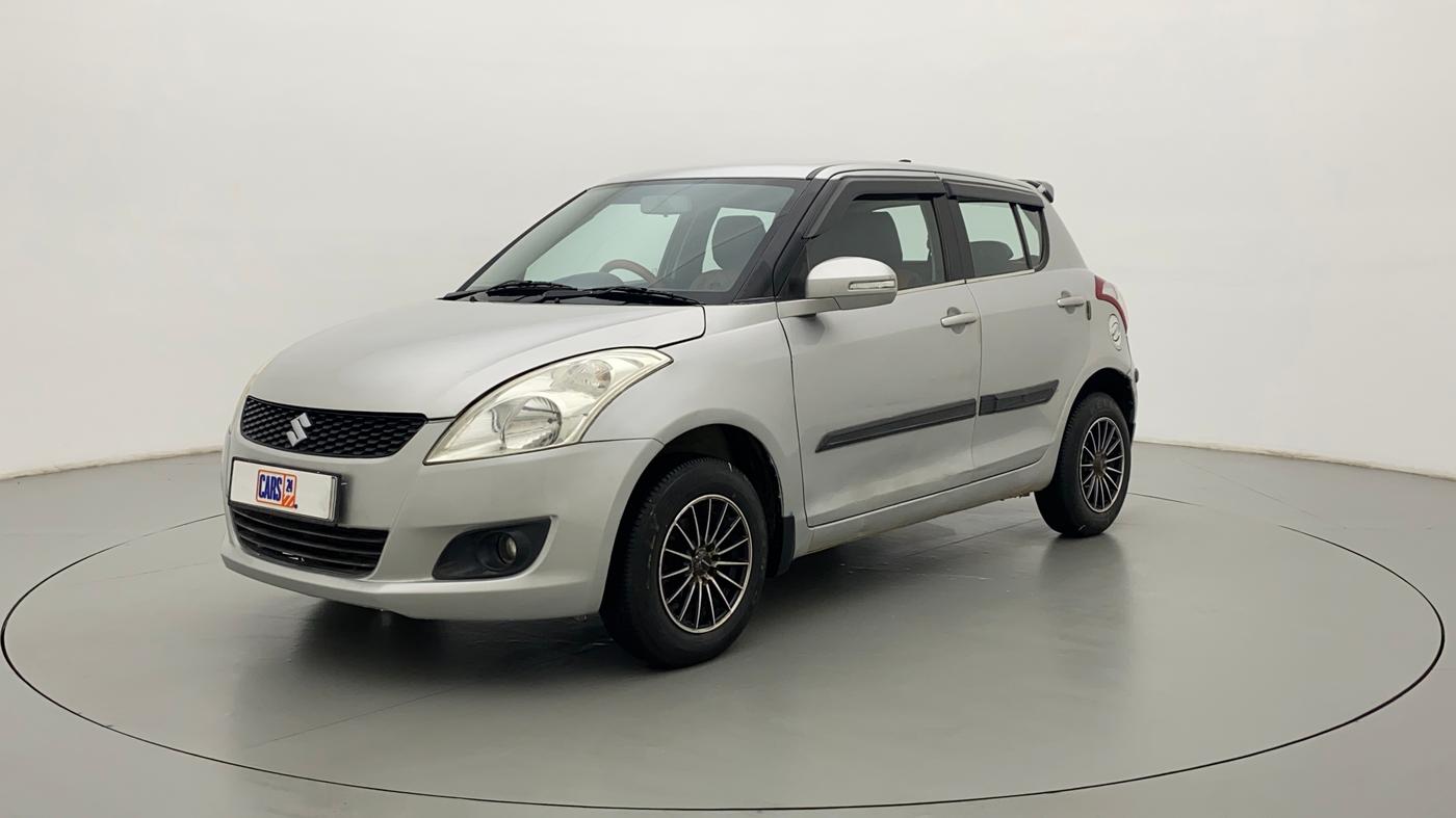 2012 Maruti Swift VXI, CNG, Manual, 53,950 km, Left Front Diagonal