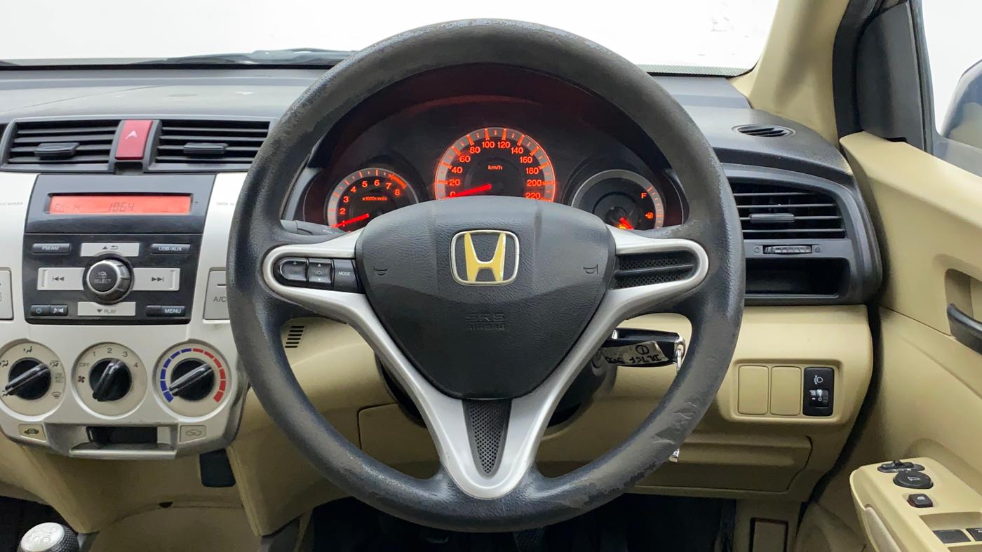 2010 Honda City 1.5L I-VTEC S MT, Petrol, Manual, 50,507 km, Steering Wheel Close Up