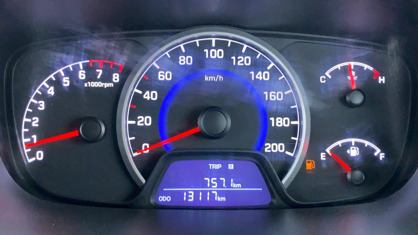 2020 Hyundai Grand i10 MAGNA 1.2 VTVT, Petrol, Manual, 13,851 km, Odometer Image