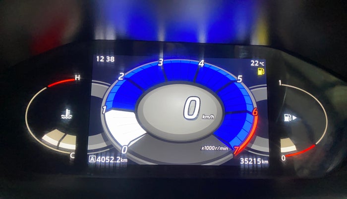 2022 Nissan MAGNITE XV MT, Petrol, Manual, 35,208 km, Odometer Image