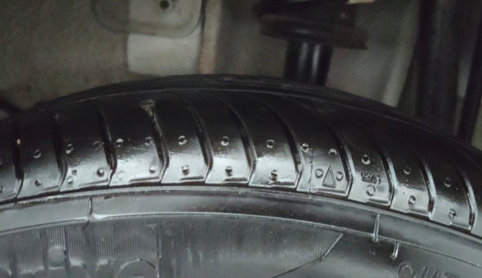 2025 Tata Tiago XZA, Petrol, Automatic, 1,702 km, Left Rear Tyre Tread