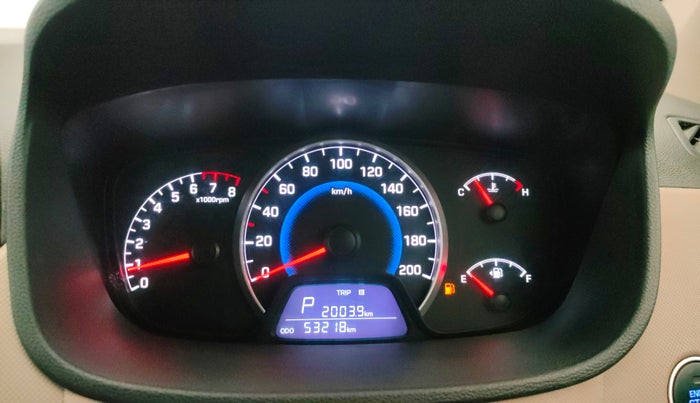 2016 Hyundai Grand i10 ASTA AT 1.2 KAPPA VTVT, Petrol, Automatic, 53,197 km, Odometer Image