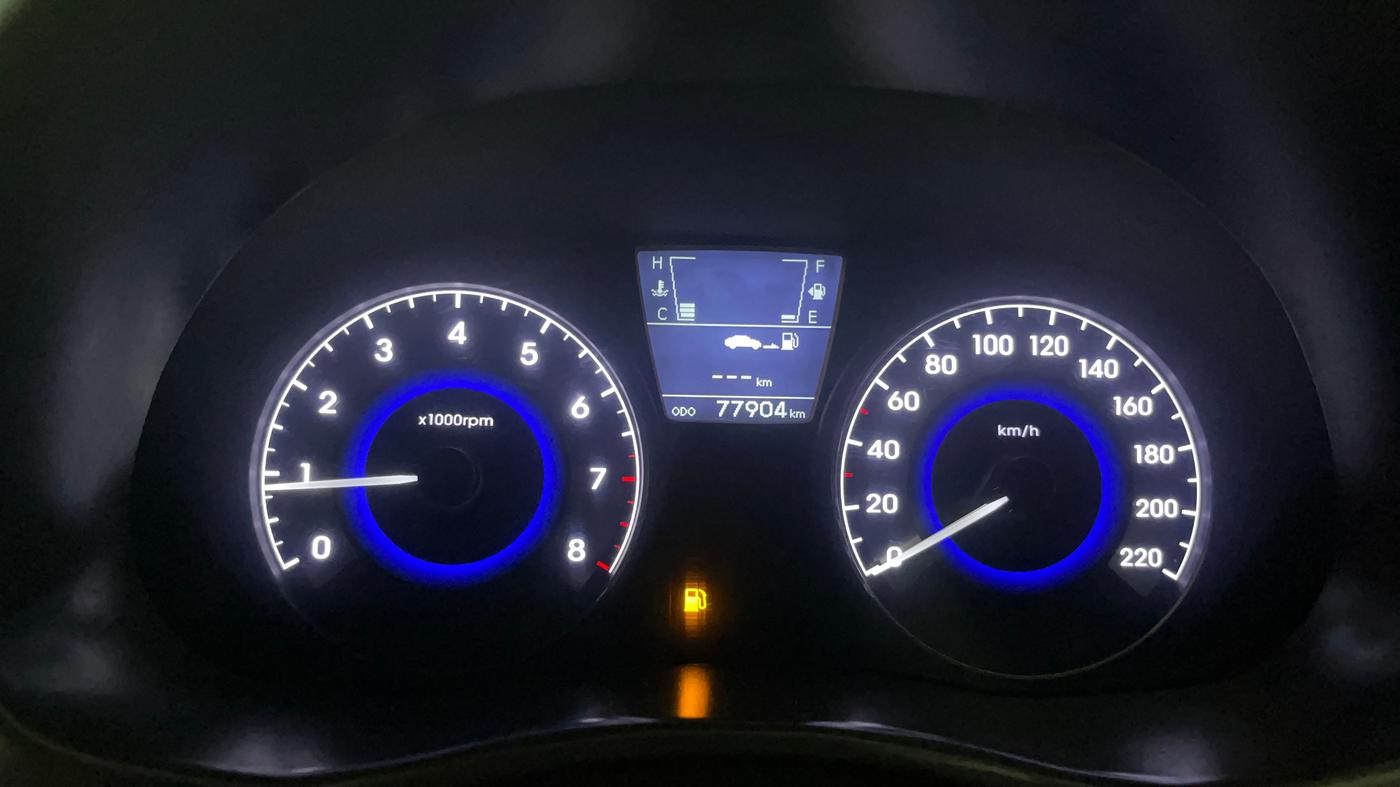 2013 Hyundai Verna FLUIDIC 1.6 VTVT SX, Petrol, Manual, 77,894 km, Odometer Image
