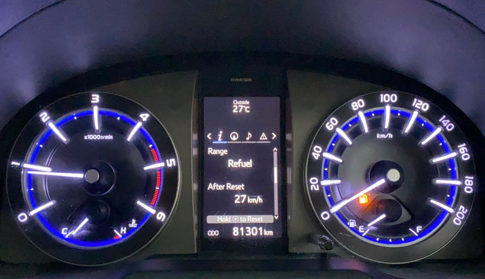 2018 Toyota Innova Crysta 2.4 VX 8 STR, Diesel, Manual, 81,894 km, Odometer Image