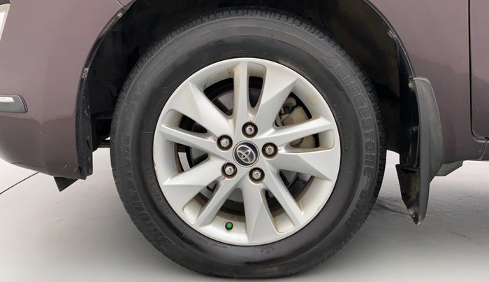 2018 Toyota Innova Crysta 2.4 VX 8 STR, Diesel, Manual, 81,894 km, Left Front Wheel