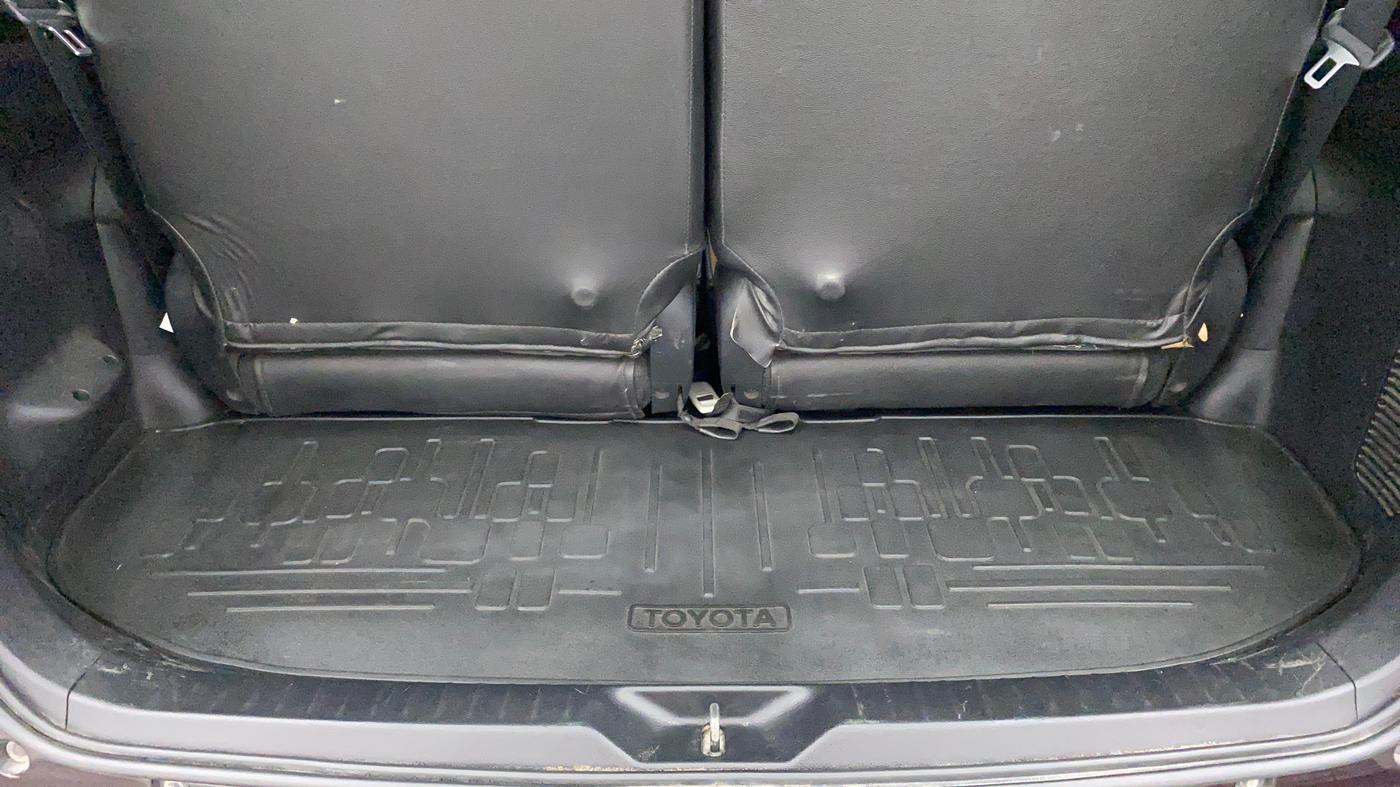 2018 Toyota Innova Crysta 2.4 VX 8 STR, Diesel, Manual, 81,894 km, Boot Inside