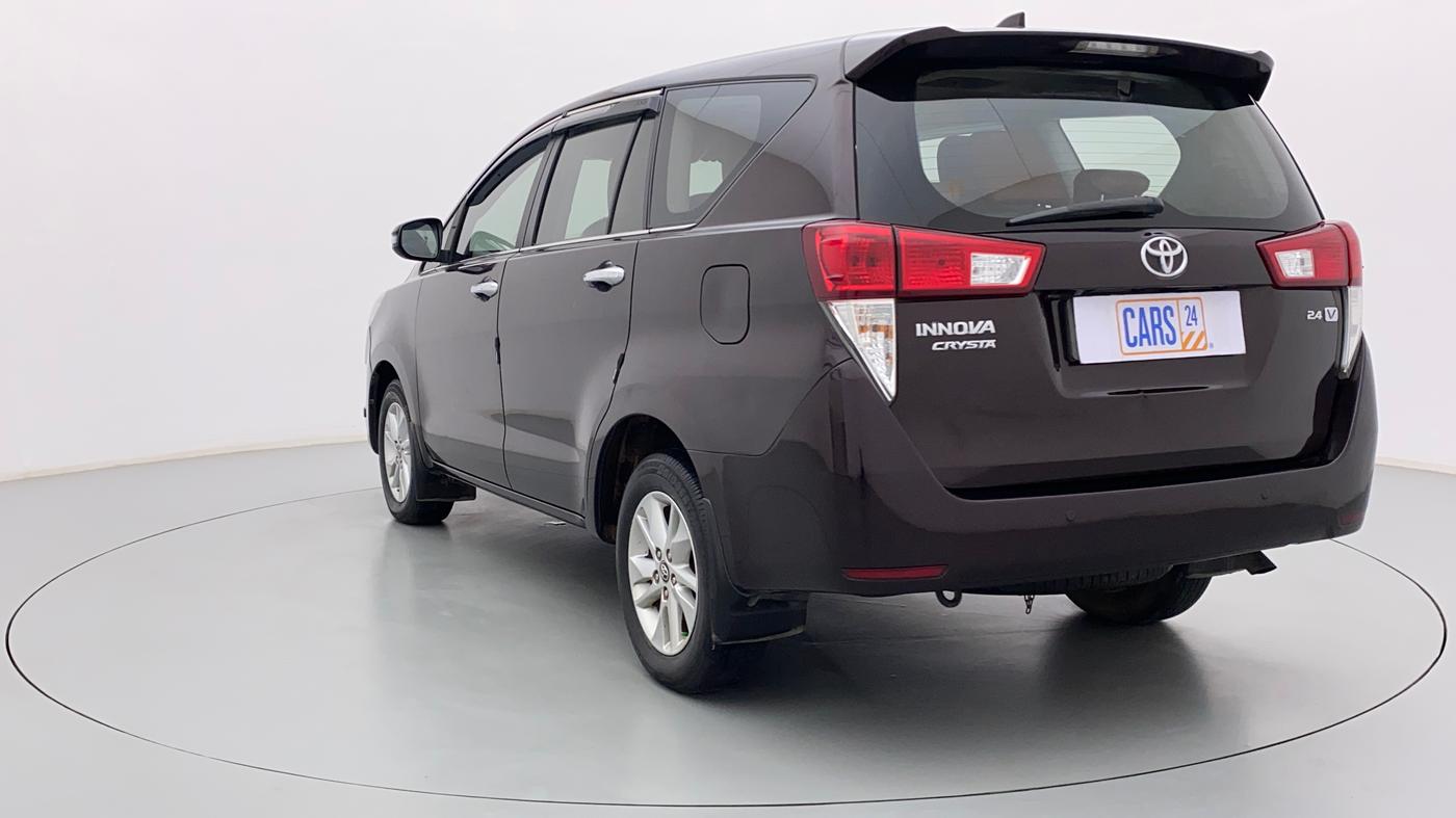 2018 Toyota Innova Crysta 2.4 VX 8 STR, Diesel, Manual, 81,894 km, Left Back Diagonal
