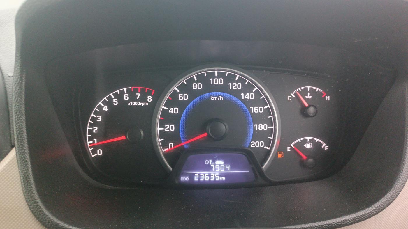 2017 Hyundai Grand i10 SPORTZ 1.2 KAPPA VTVT, Petrol, Manual, 23,635 km, Odometer Image