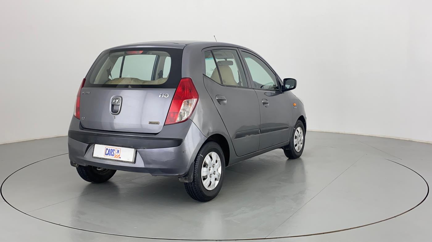 2010 Hyundai i10 MAGNA 1.2, Petrol, Manual, 49,975 km, Right Back Diagonal