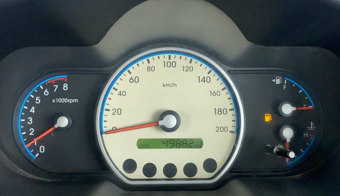 2010 Hyundai i10 MAGNA 1.2, Petrol, Manual, 49,975 km, Odometer Image