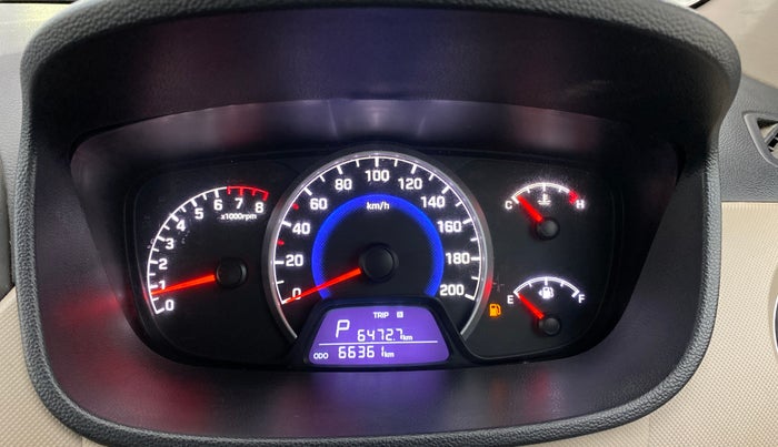 2017 Hyundai Grand i10 SPORTZ (O) AT 1.2 KAPPA VTVT, Petrol, Automatic, 66,322 km, Odometer Image