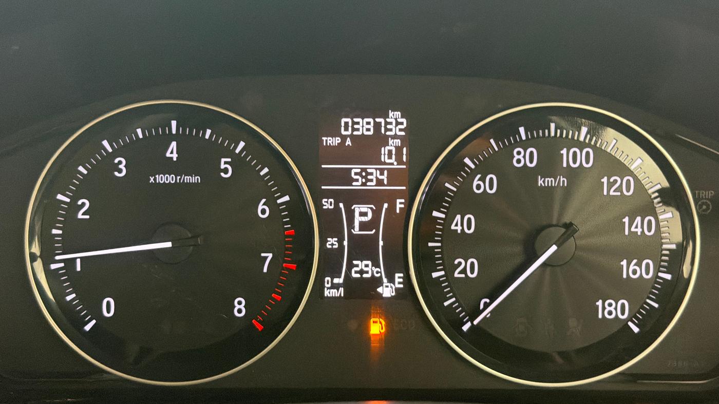 2018 Honda Amaze 1.2L I-VTEC V CVT, Petrol, Automatic, 38,726 km, Odometer Image